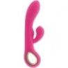Vibratore rabbit Double-G silicone rosa Vibratore rabbit Double-G silicone rosa