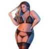 Completo sexy 3 pz pizzo nero Completo sexy 3 pz pizzo nero