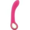 Vibratore vaginale Line grip silicone rosa Vibratore vaginale Line grip silicone rosa