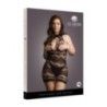 Mini abito sexy con incroci nero Mini abito sexy con incroci nero