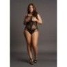 Body donna rete Contrast Teddy Body donna rete Contrast Teddy
