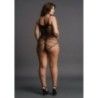 Body donna rete Contrast Teddy Body donna rete Contrast Teddy