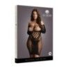 Abito intimo sexy manica lunga nero Abito intimo sexy manica lunga nero