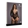 Tutina sexy Criss Cross Neck Bodystocking