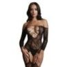 Tutina sexy Criss Cross Neck Bodystocking Tutina sexy Criss Cross Neck Bodystocking