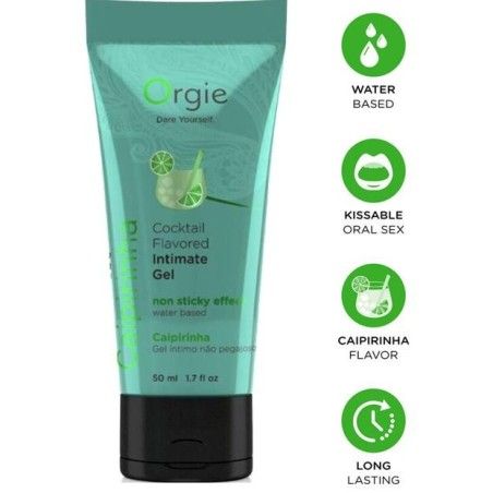 Gel commestibile Orgie Caipirinha 50 ml