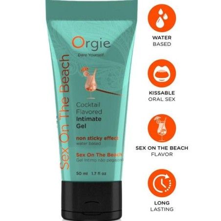 Gel commestibile Orgie Sex On The Beach 50 ml