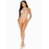 Body a rete Net Snap Crotch Tank Bodysuit Body a rete Net Snap Crotch Tank Bodysuit