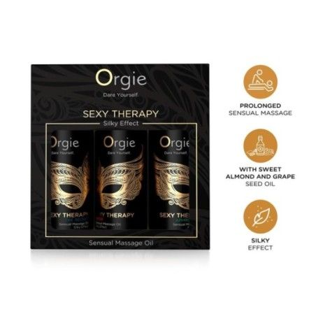 Kit mini oli massaggi Sexy therapy 3x30 ml