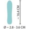 Vibratore vaginale anale Straight 16,4 cm Vibratore vaginale anale Straight 16,4 cm