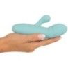 Mini vibratore rabbit azzurro Mini vibratore rabbit azzurro