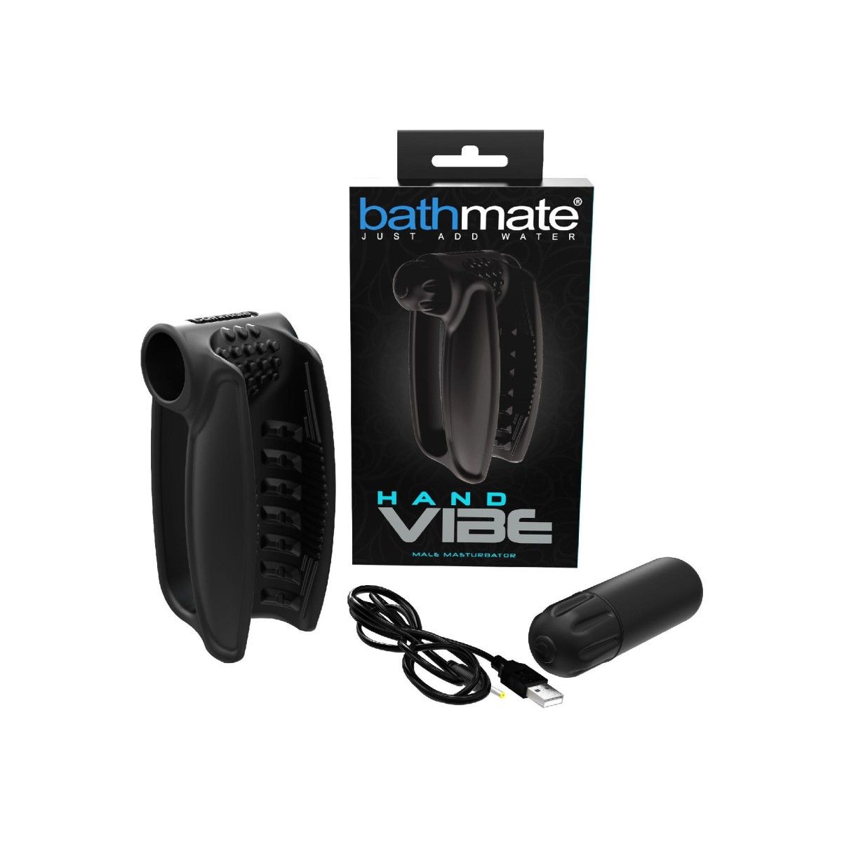 Masturbatore vibrante Hand Vibe Male Masturbator