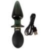 Plug anale vibrante doppio nero Plug anale vibrante doppio nero