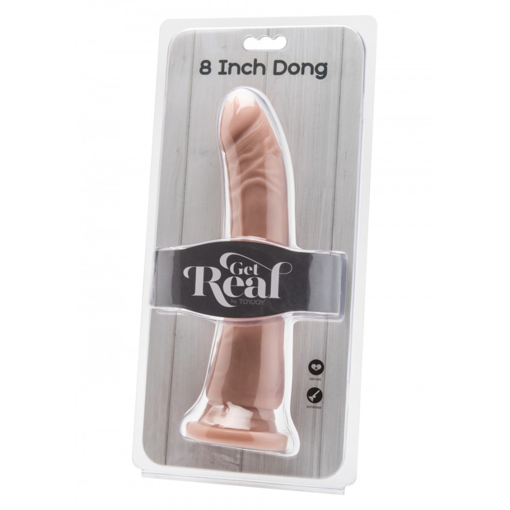 fallo dildo realistico con ventosa vaginale real 8 cock flesh sex toys