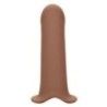 Imbracatura con guaina fallica mulatta 16 cm Imbracatura con guaina fallica mulatta 16 cm