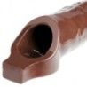 Guaina fallica indossabile con anello brown Guaina fallica indossabile con anello brown