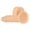 Dildo realistico vibrante a spinta 16,5 cm Dildo realistico vibrante a spinta 16,5 cm