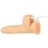 Dildo realistico vibrante a spinta 16,5 cm Dildo realistico vibrante a spinta 16,5 cm
