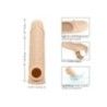 Guaina pene Life-Like Extension 18 cm chiara Guaina pene Life-Like Extension 18 cm chiara
