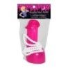Bicchierino Shooter pene con collana fucsia Bicchierino Shooter pene con collana fucsia