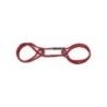 Polsiere-Cavigliere corda 100% Cotone rosso Polsiere-Cavigliere corda 100% Cotone rosso