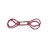 Polsiere-Cavigliere corda 100% Cotone rosso Polsiere-Cavigliere corda 100% Cotone rosso
