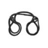 Polsiere-Cavigliere di corda 100% Cotone nere