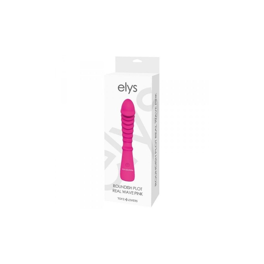 Vibratore realistico vaginale rosa