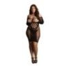 Abito intimo sexy manica lunga nero Abito intimo sexy manica lunga nero