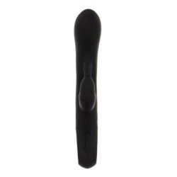 Vibratore rabbit scaldante Grip Hot nero 19cm Vibratore rabbit scaldante Grip Hot nero 19cm