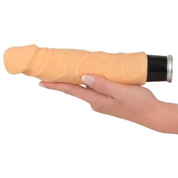 Dildo vibrante realistico Big 23,6 cm chiaro