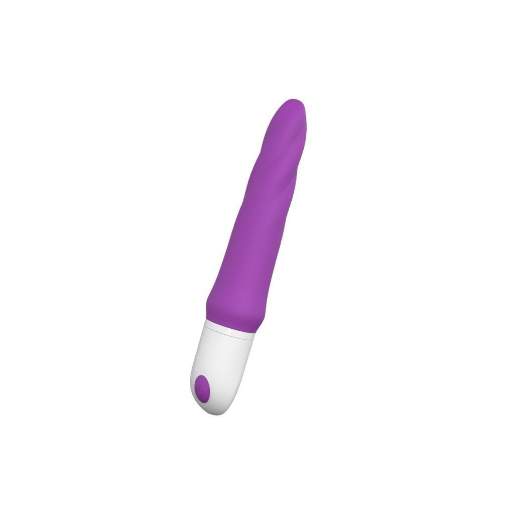 Vibratore in silicone realistico vaginale anale dildo fallo vibrante in silicone unicorn vibe purple