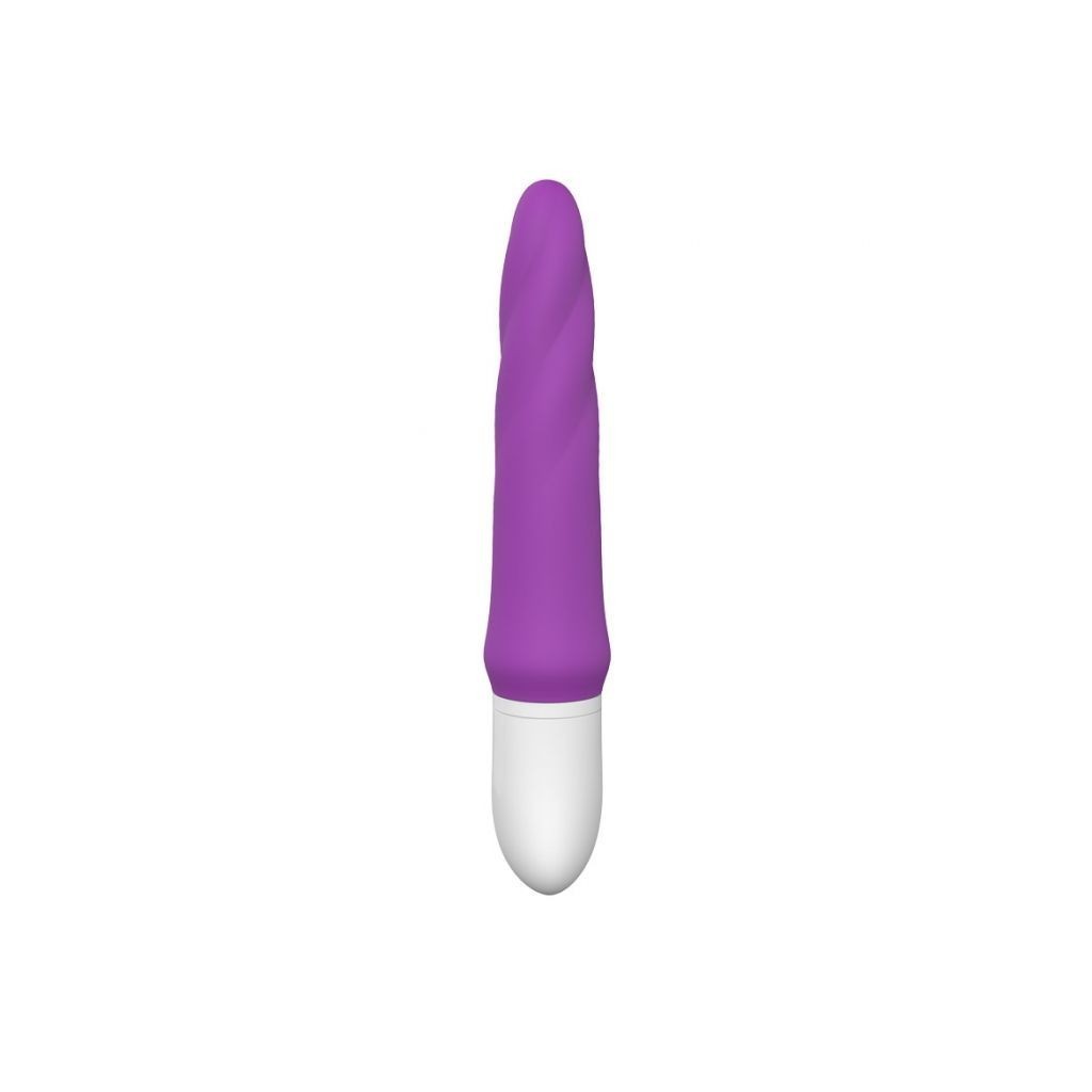 Vibratore in silicone realistico vaginale anale dildo fallo vibrante in silicone unicorn vibe purple