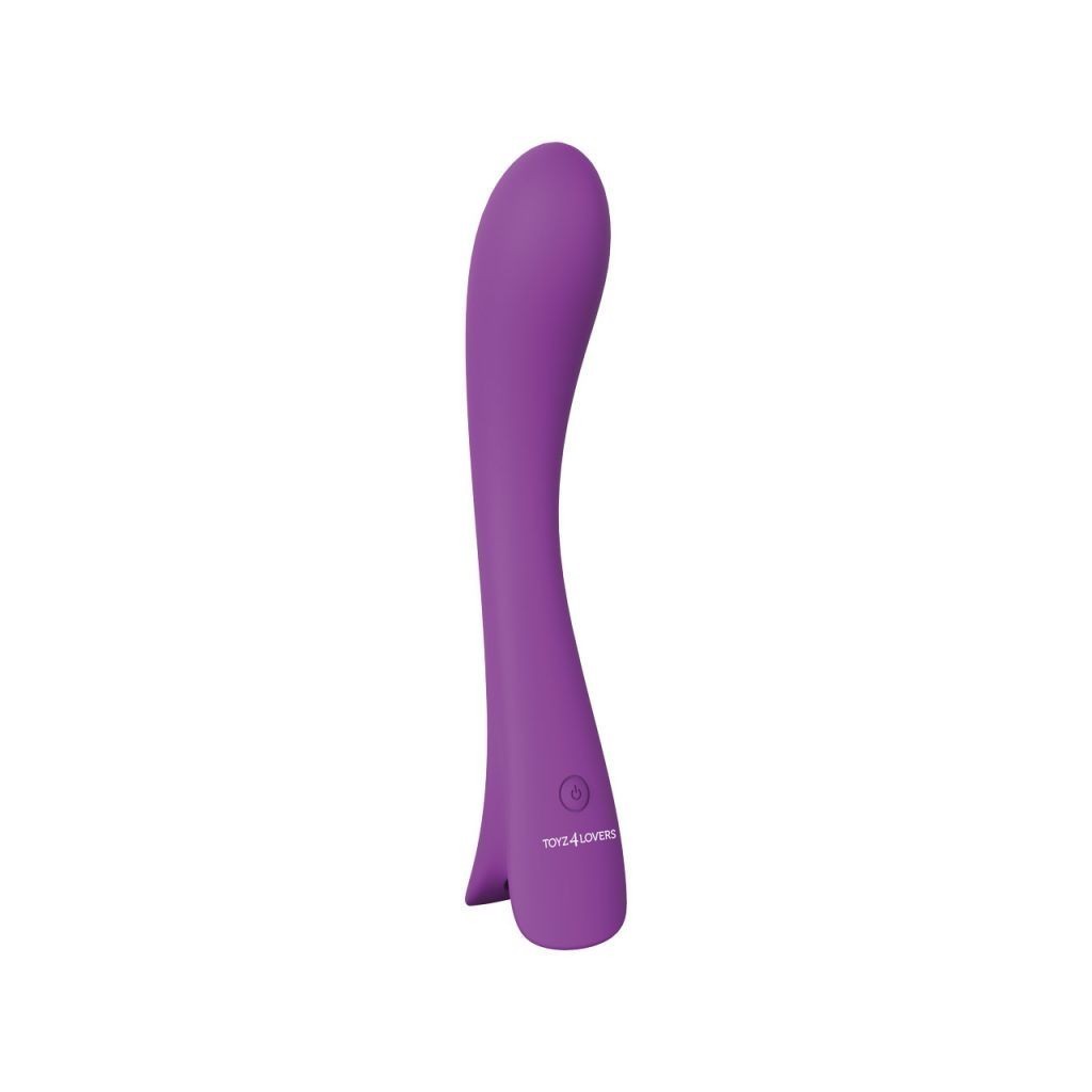 Vibratore ricaricabile vaginale in silicone massaggiatore stimolatore fallo dildo vibrante plot clit purple