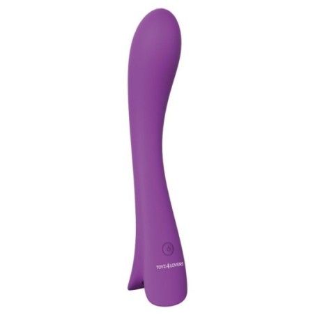 Vibratore curvo per punto G viola
