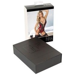 Body erotico aperto con reggicalze e pizzo Body erotico aperto con reggicalze e pizzo