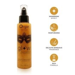 Olio corpo con brillantini Orgie 110 ml