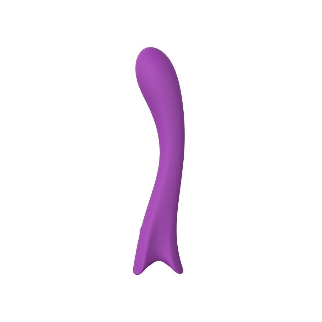 Vibratore ricaricabile vaginale in silicone massaggiatore stimolatore fallo dildo vibrante plot clit purple