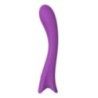 Vibratore curvo per punto G viola Vibratore curvo per punto G viola