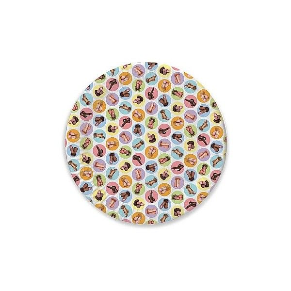 Piatti divertenti Dirty Penis Plates