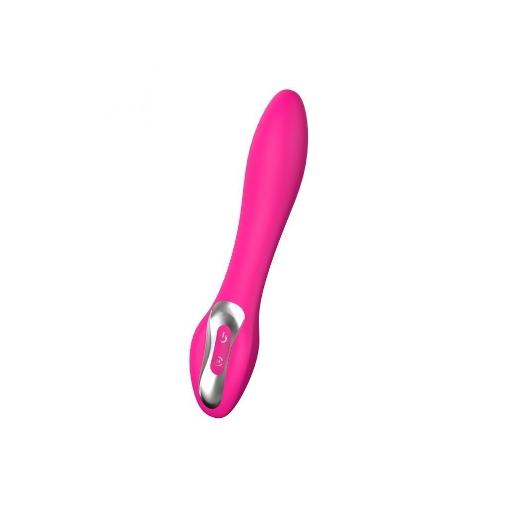 Vibratore vaginale dildo fallo vibrante in silicone stimolatore sex toys elys concave pink