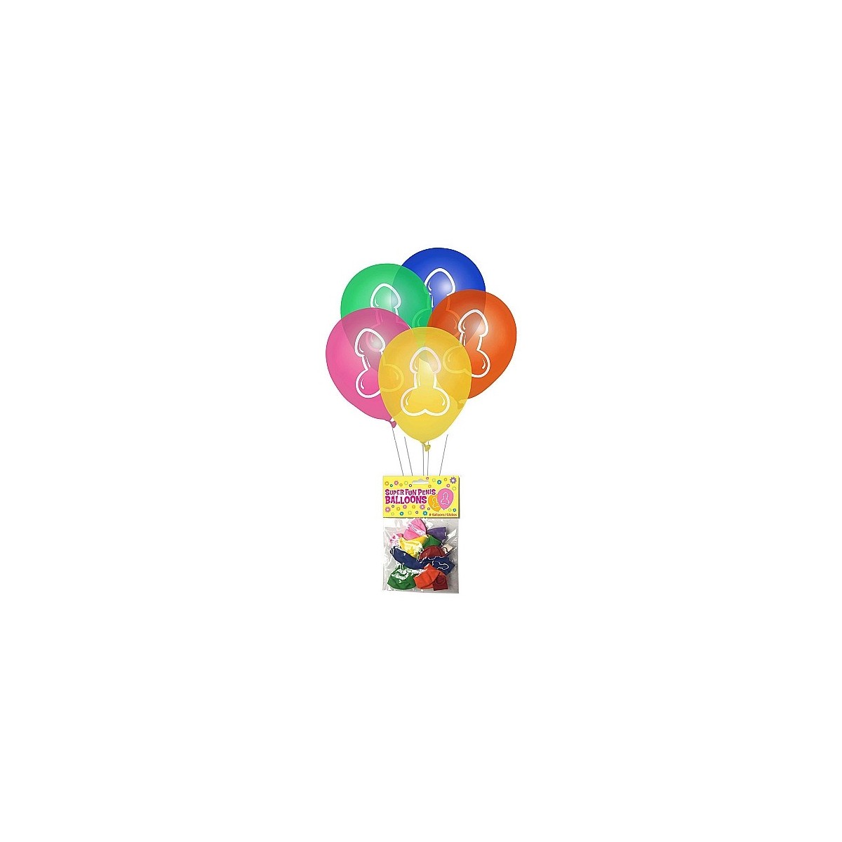 Palloncini divertenti Super Fun Penis Balloons
