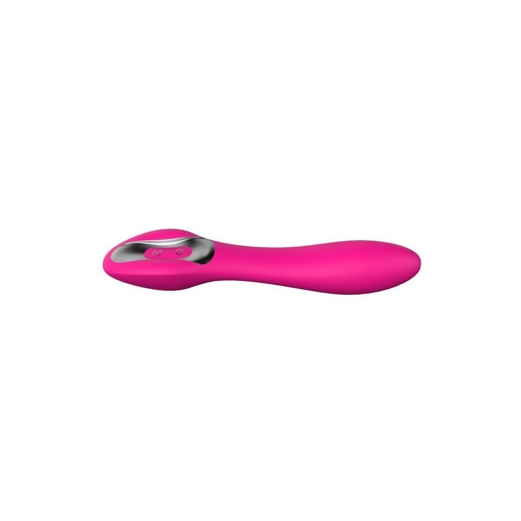 Vibratore vaginale dildo fallo vibrante in silicone stimolatore sex toys elys concave pink