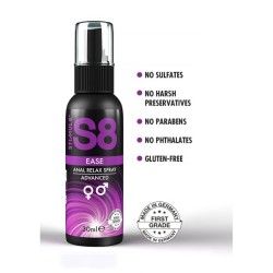 Spray Rilassante anale S8 Ease 30 ml Spray Rilassante anale S8 Ease 30 ml