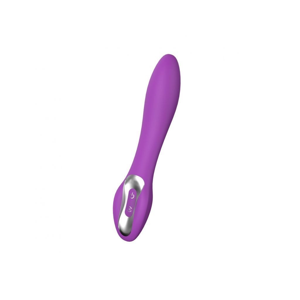 Vibratore vaginale fallo vibrante dildo in silicone stimolatore sex toys elys concave purple