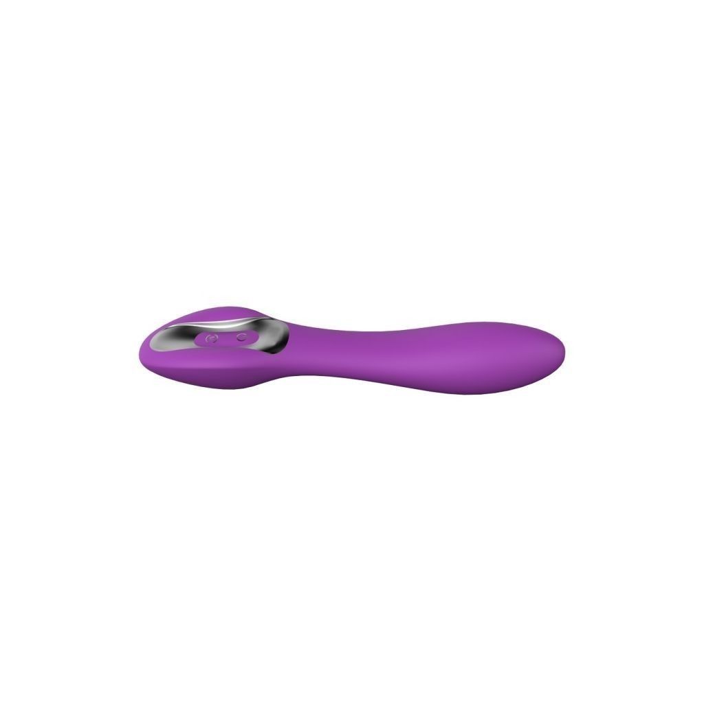 Vibratore vaginale fallo vibrante dildo in silicone stimolatore sex toys elys concave purple