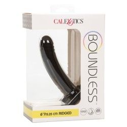 Dildo con ventosa Boundless Ridged 15 cm Dildo con ventosa Boundless Ridged 15 cm