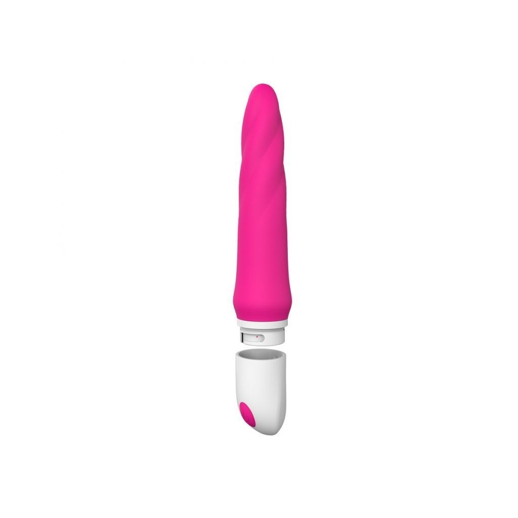 Vibratore realistico in silicone realistico vaginale anale dildo fallo vibrante in silicone vibe pink