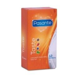 Preservativi aromatizzati Pasante Misti 12 pz Preservativi aromatizzati Pasante Misti 12 pz