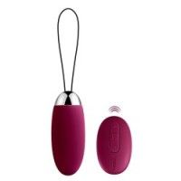 Ovetto vibrante Elva con telecomando viola